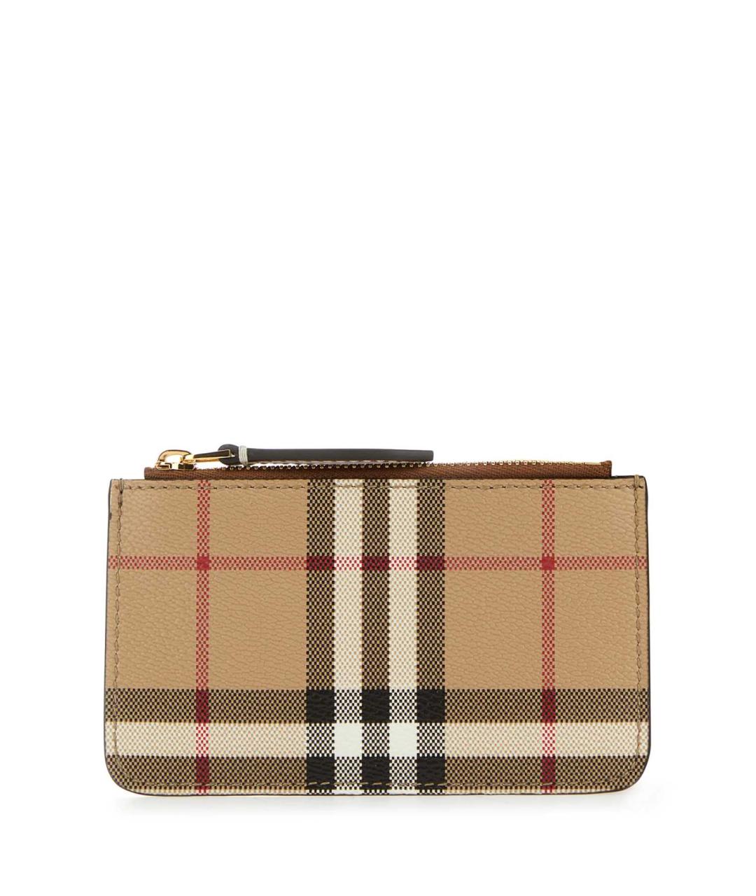 BURBERRY Бежевый полиуретановый кошелек, фото 1