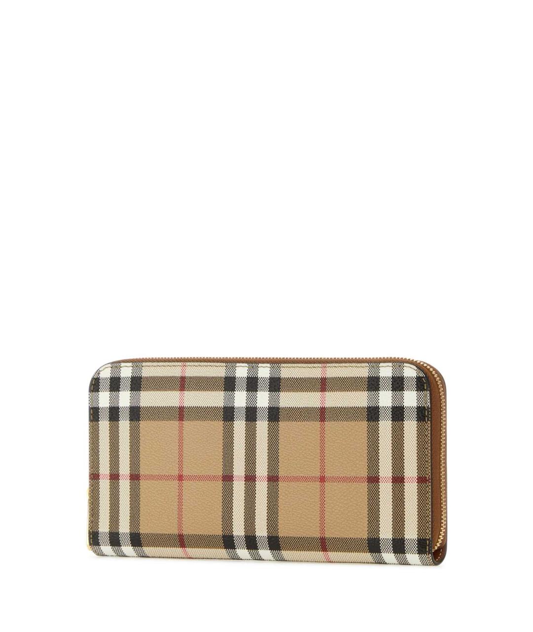 BURBERRY Бежевый полиуретановый кошелек, фото 2