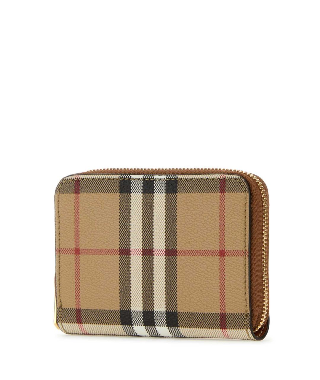 BURBERRY Бежевый полиуретановый кошелек, фото 2