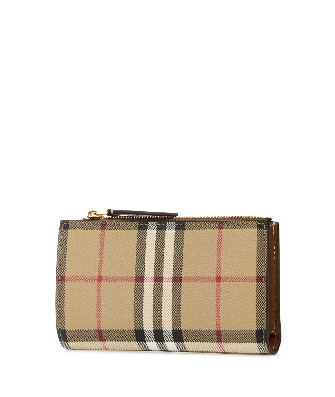 BURBERRY Бежевый полиуретановый кошелек, фото 2