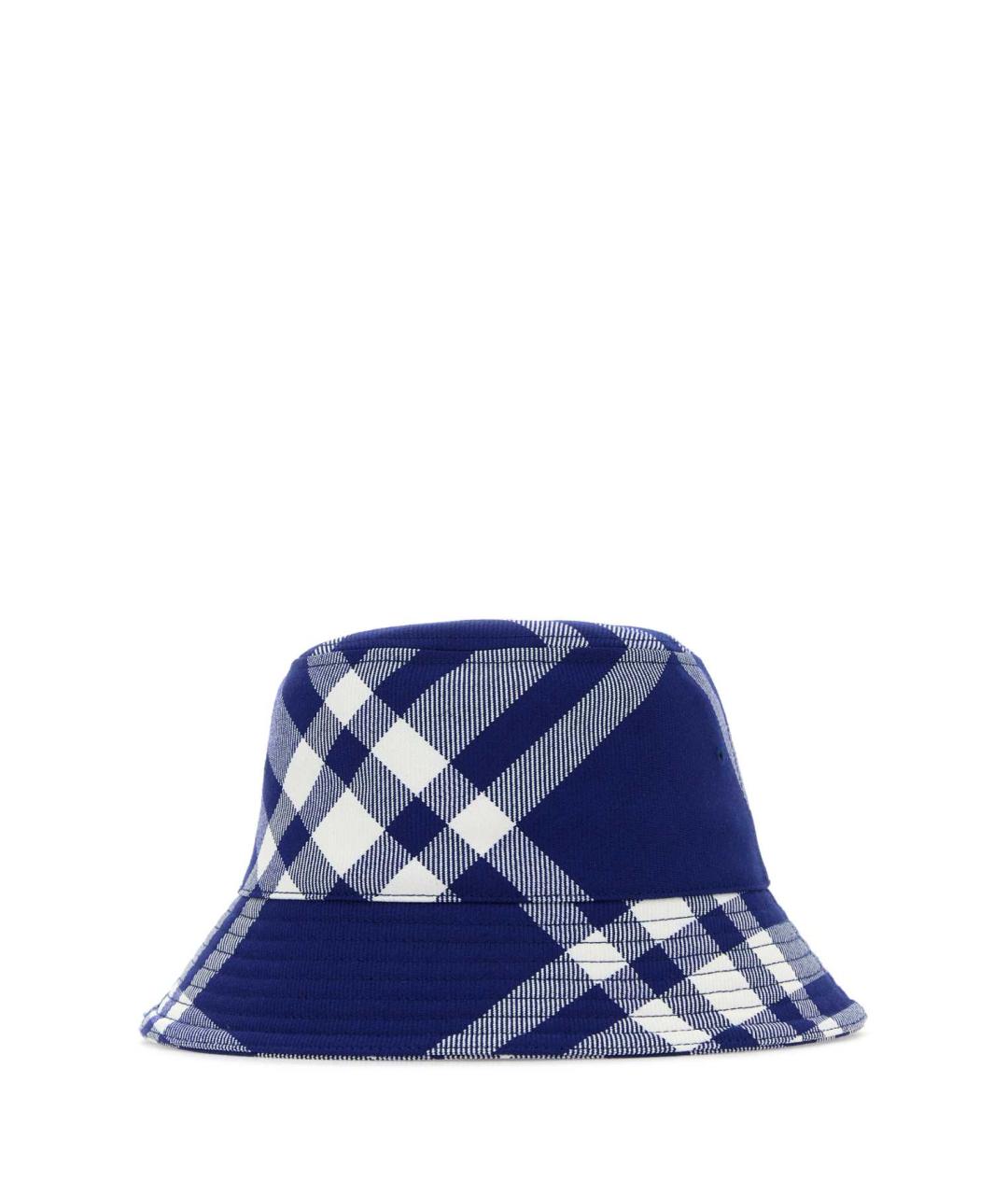 BURBERRY Синяя синтетическая панама, фото 1