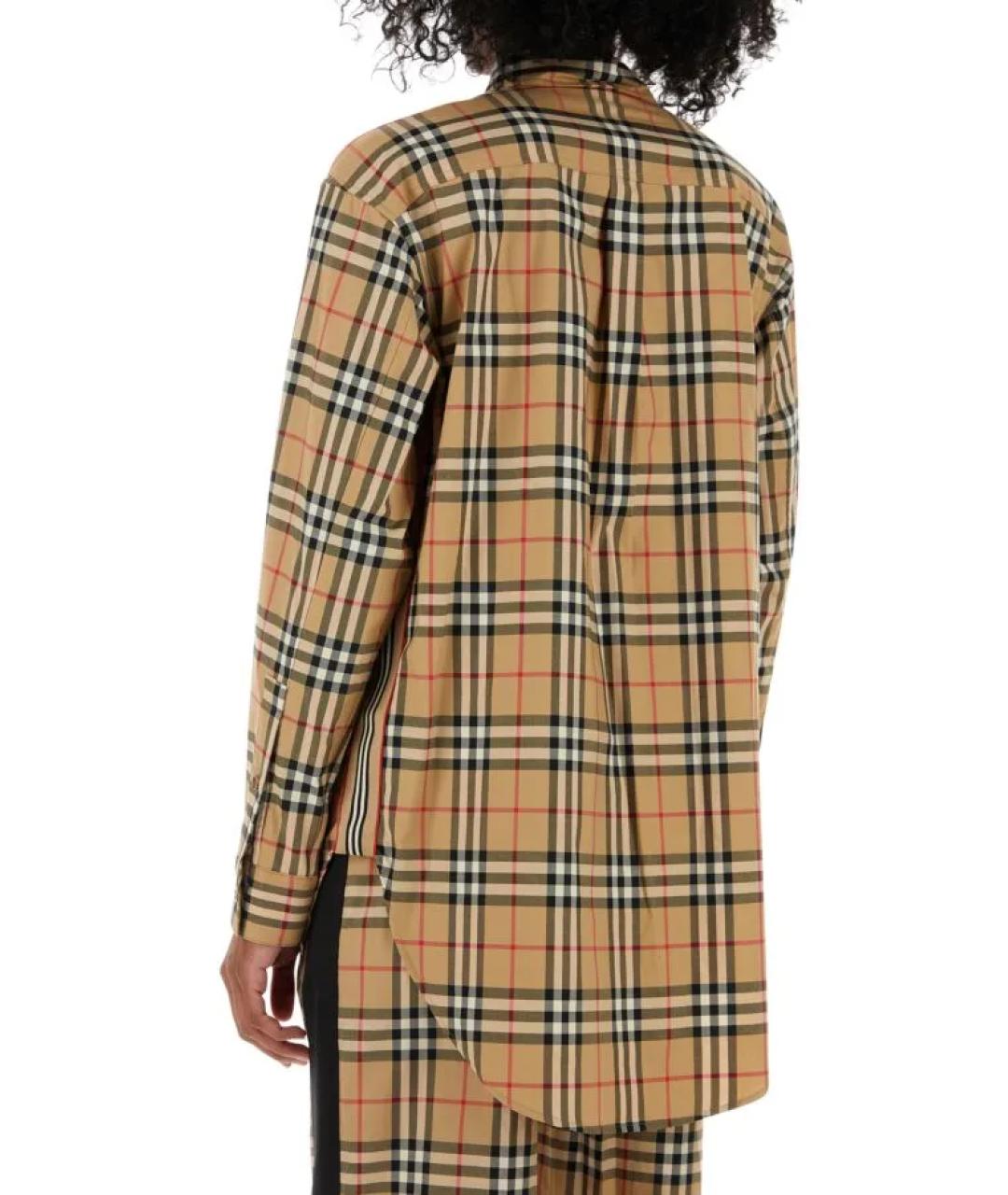 BURBERRY Мульти хлопковая рубашка, фото 4