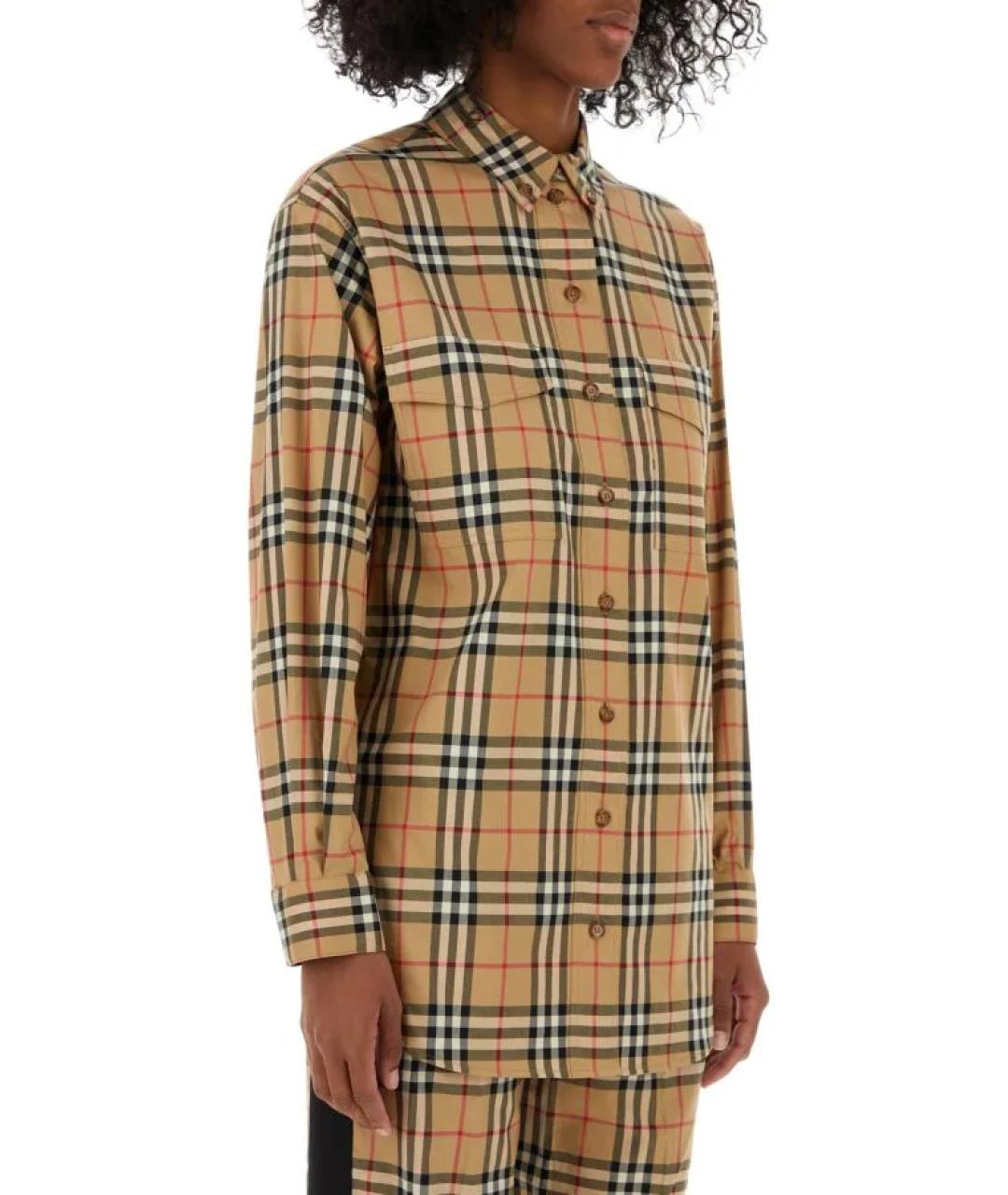 BURBERRY Мульти хлопковая рубашка, фото 3