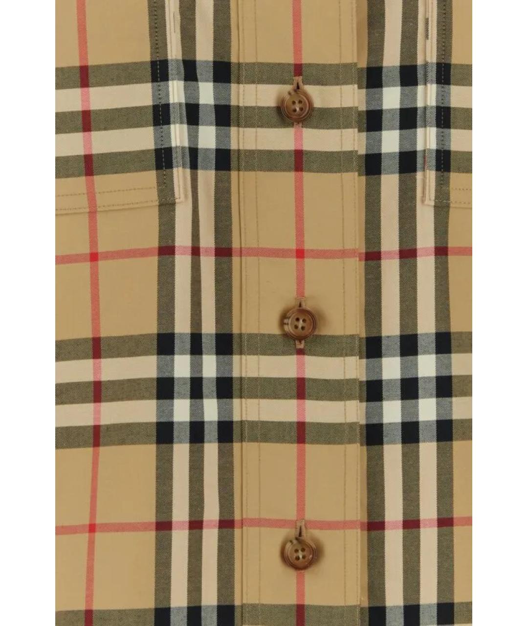 BURBERRY Мульти хлопковая рубашка, фото 5