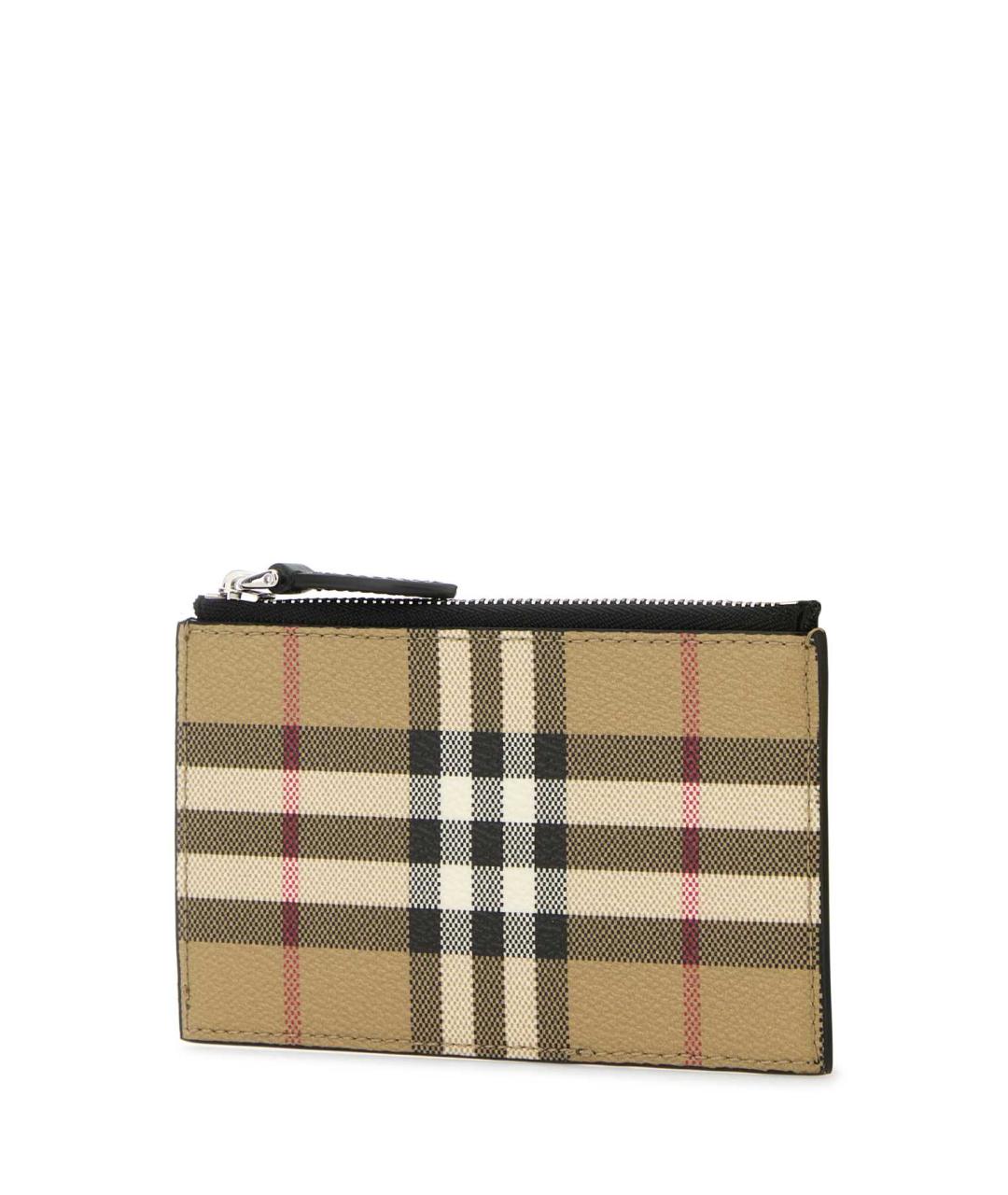 BURBERRY Бежевый полиуретановый кошелек, фото 2