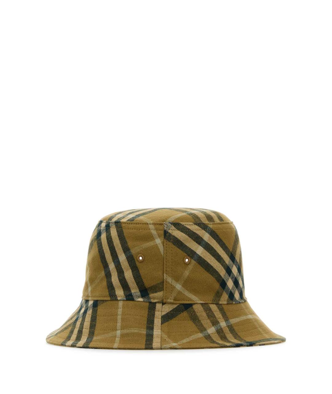 BURBERRY Коричневая хлопковая панама, фото 2