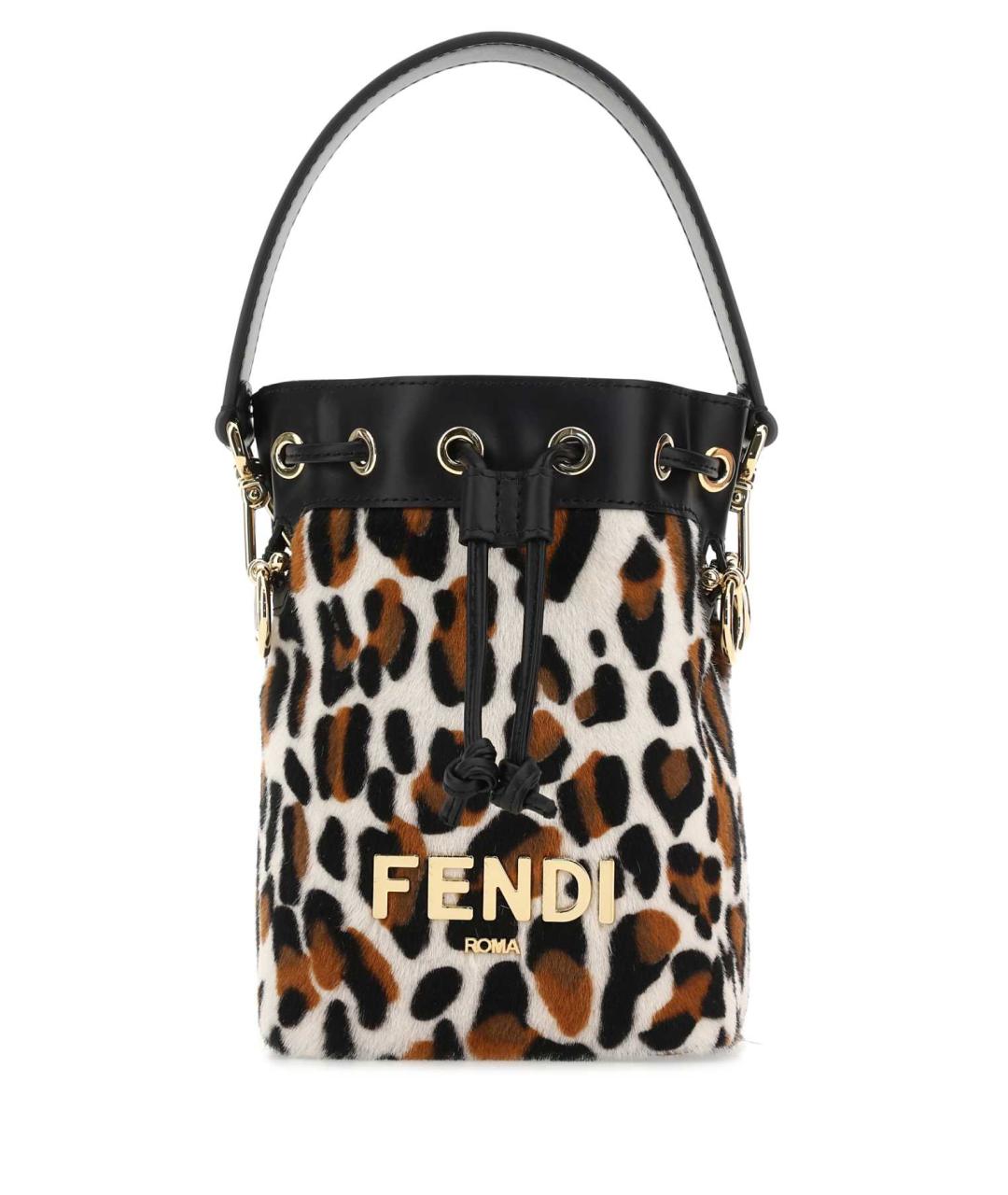 FENDI Мульти меховая сумка тоут, фото 1