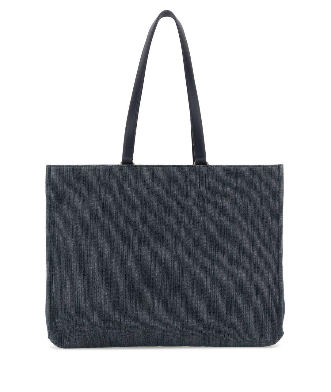 FERRAGAMO Синяя сумка тоут, фото 3