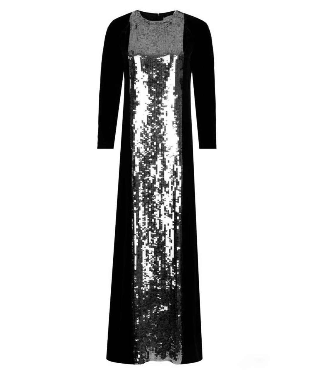 VALENTINO Черное бархатное вечернее платье, фото 1