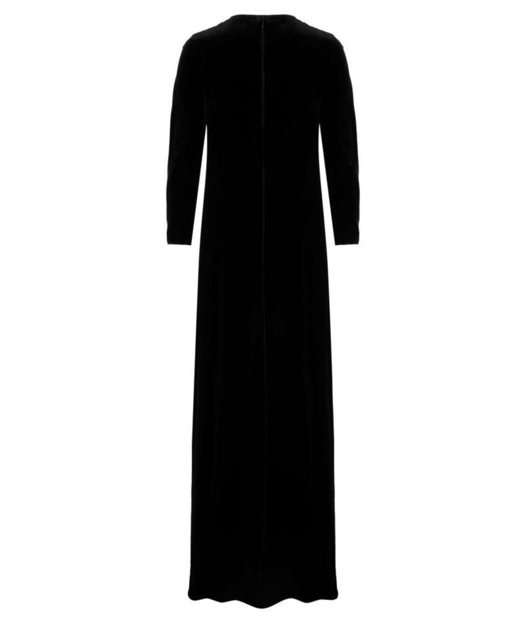 VALENTINO Черное бархатное вечернее платье, фото 3