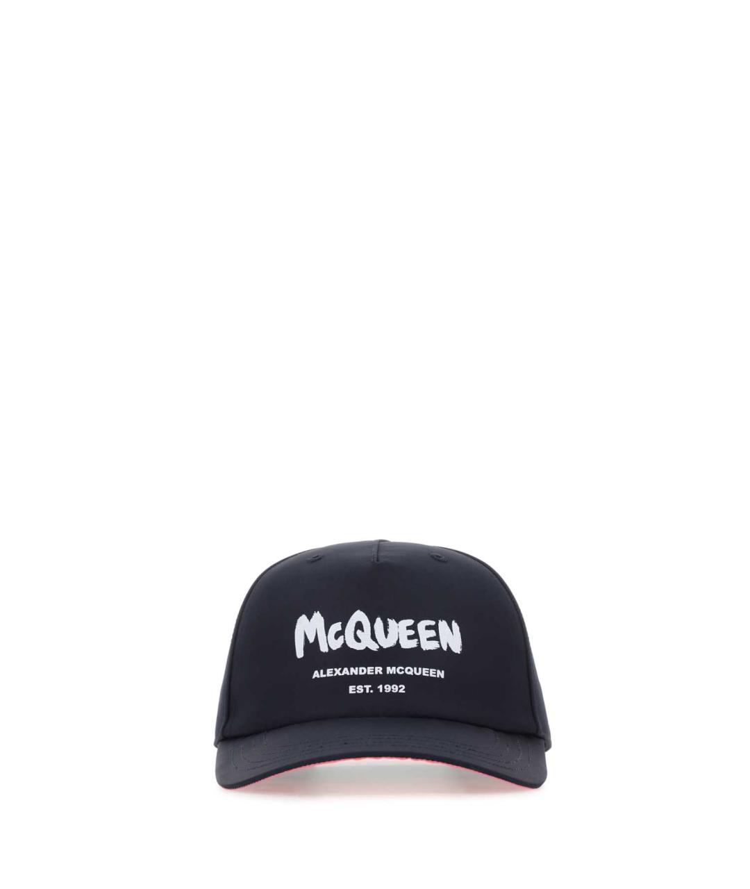 ALEXANDER MCQUEEN Синяя синтетическая кепка/бейсболка, фото 1