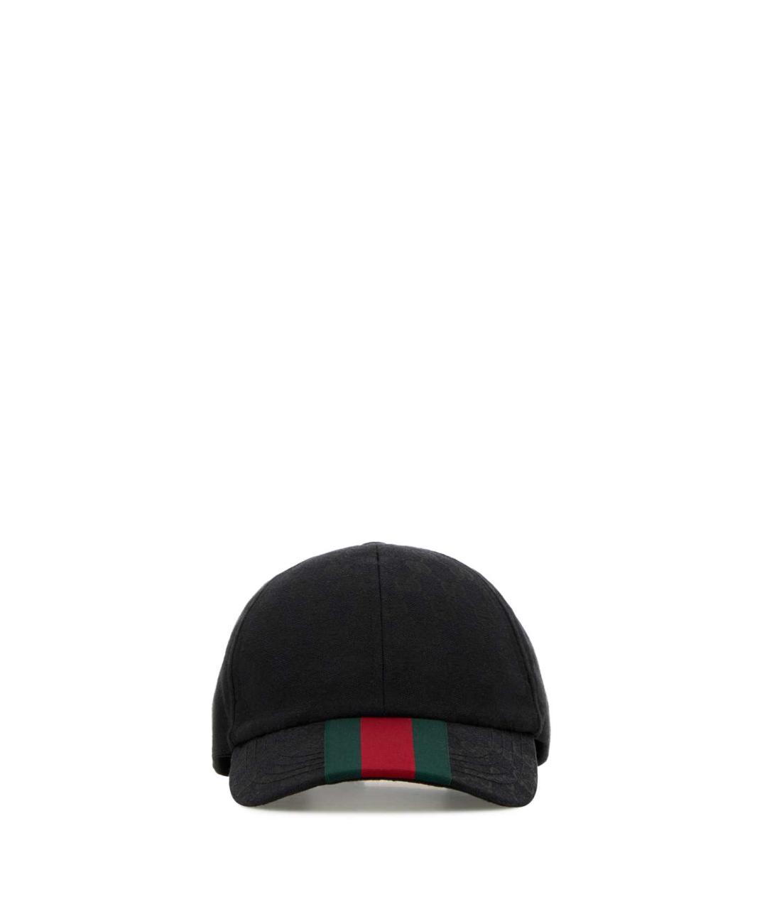 GUCCI Черная синтетическая кепка/бейсболка, фото 1