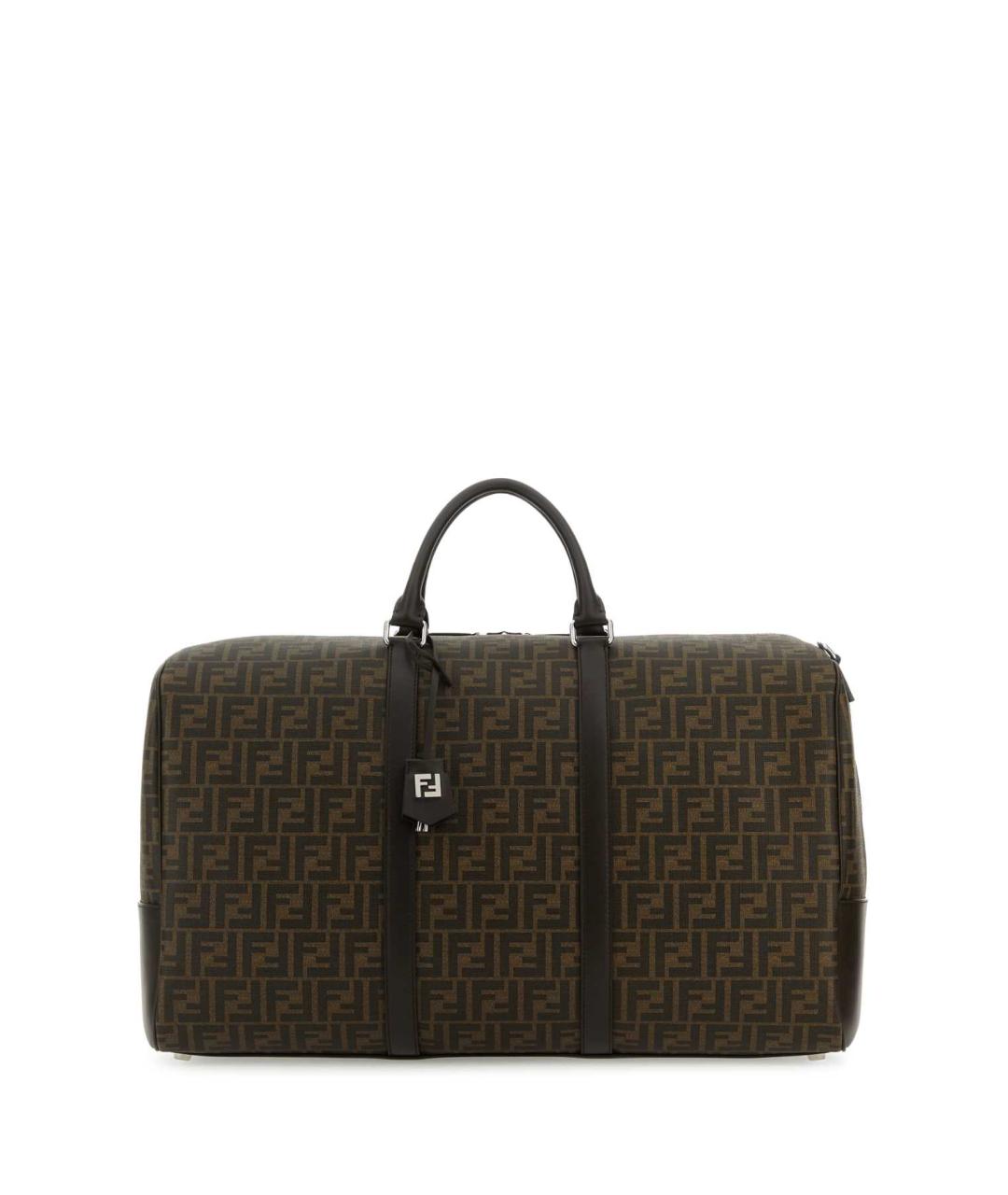 FENDI Коричневая дорожная/спортивная сумка, фото 1