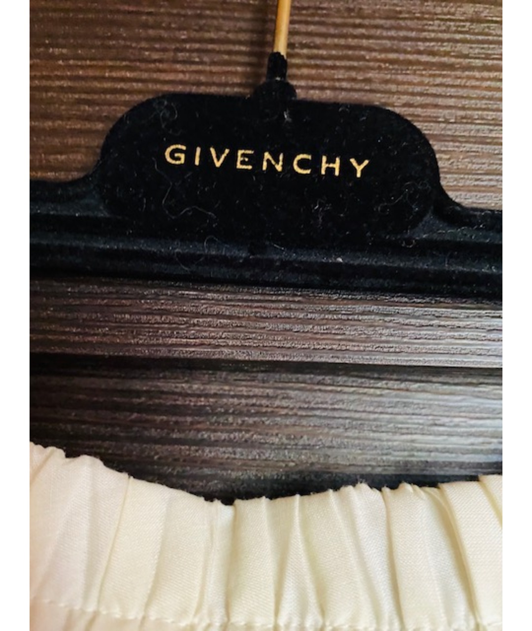 GIVENCHY Бежевая вискозная юбка миди, фото 6