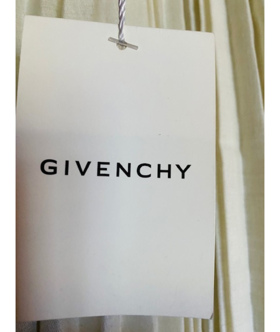 GIVENCHY Бежевая вискозная юбка миди, фото 5