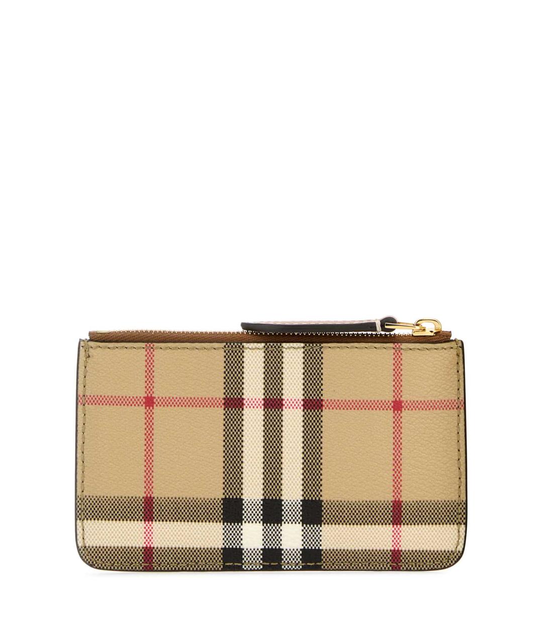 BURBERRY Бежевый полиуретановый кошелек, фото 3