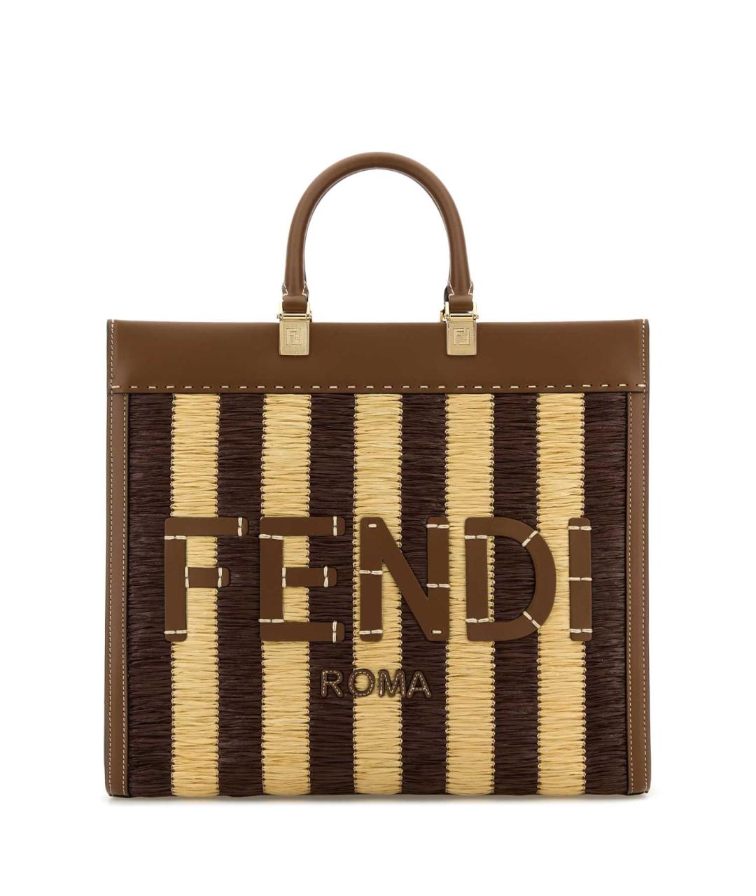 FENDI Мульти тканевая сумка тоут, фото 1