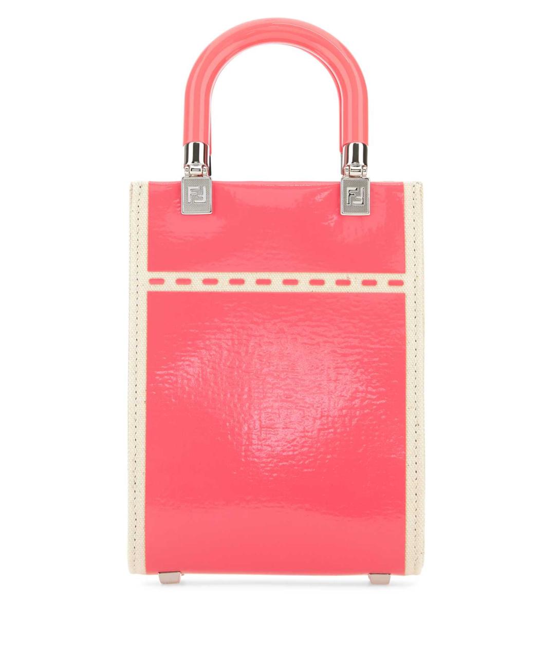 FENDI Мульти хлопковая сумка с короткими ручками, фото 3