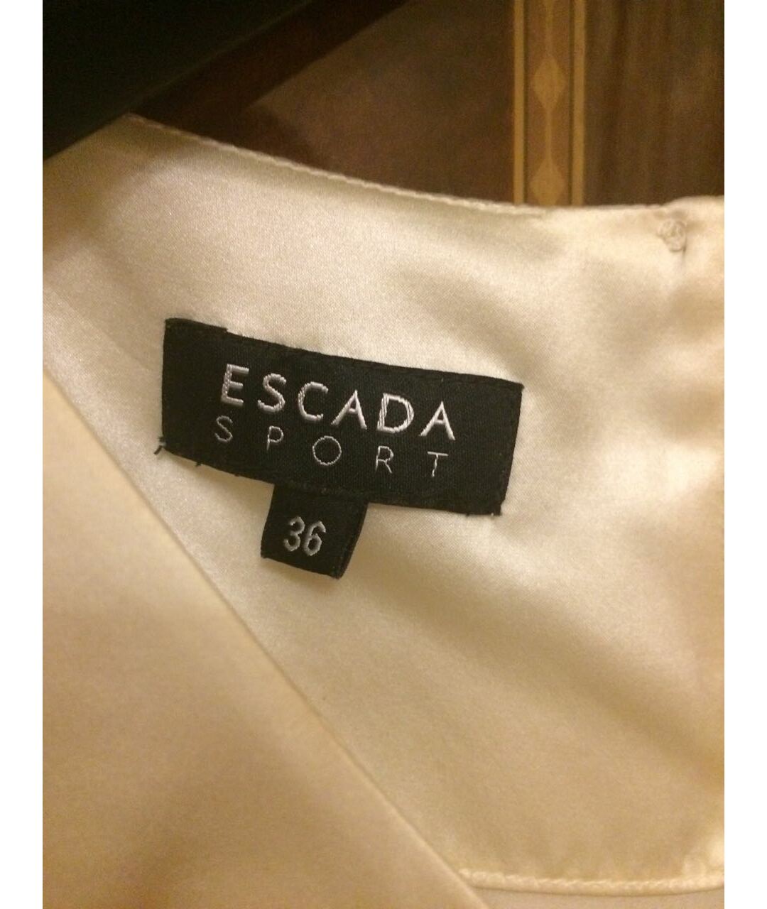 ESCADA Белая шелковая рубашка, фото 4