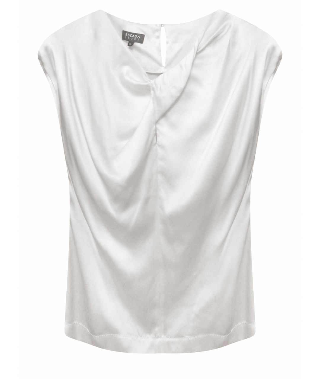 ESCADA Белая шелковая рубашка, фото 1
