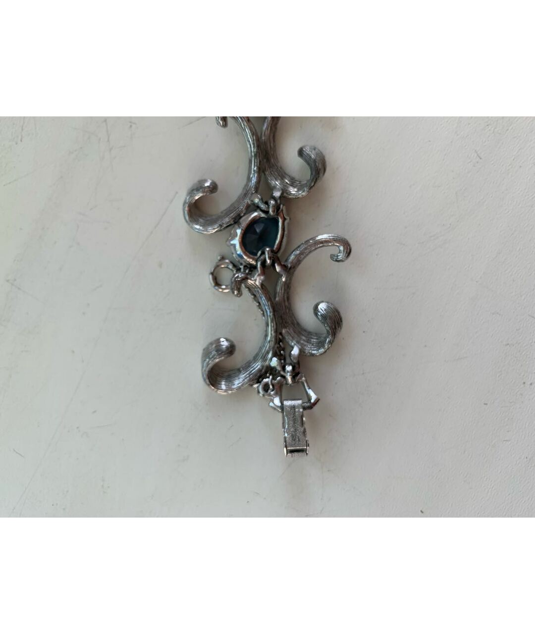 SCHIAPARELLI Серебрянный металлический браслет, фото 3