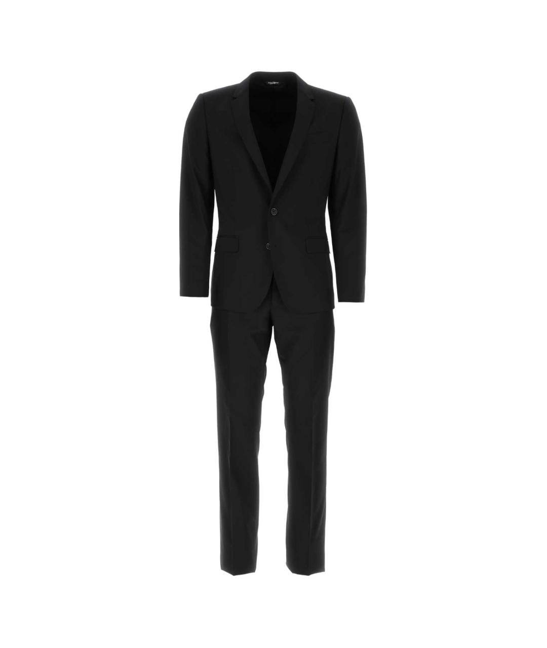 DOLCE&GABBANA Черный классический костюм, фото 1