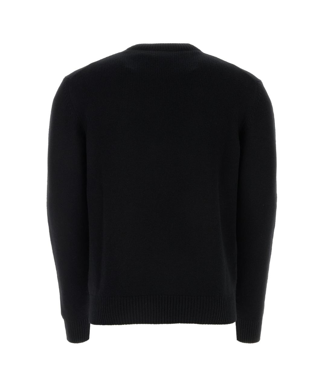 PRADA Черный кашемировый джемпер / свитер, фото 2