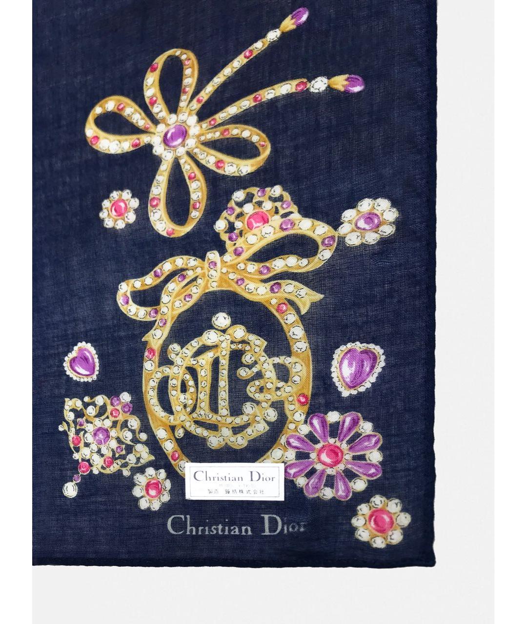 CHRISTIAN DIOR Хлопковый платок, фото 2