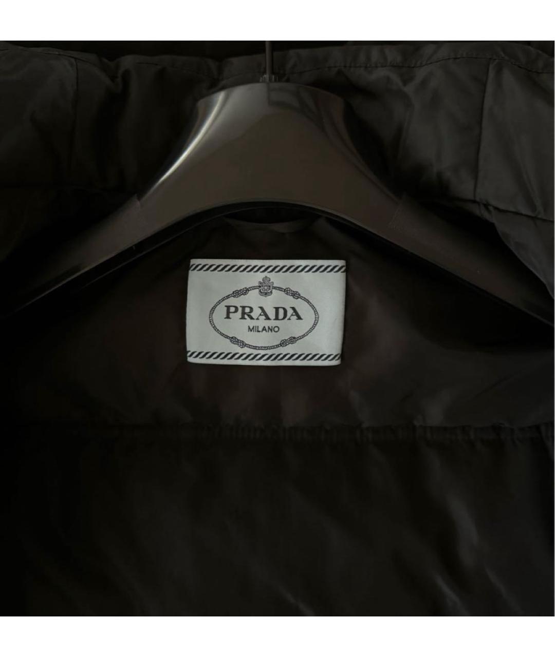 PRADA Черная куртка, фото 3