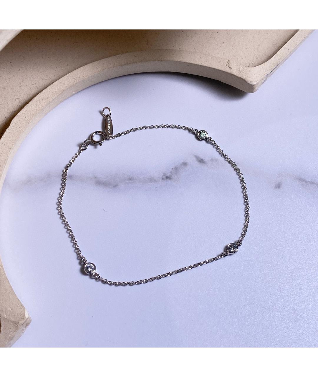 TIFFANY&CO Белый браслет из белого золота, фото 5