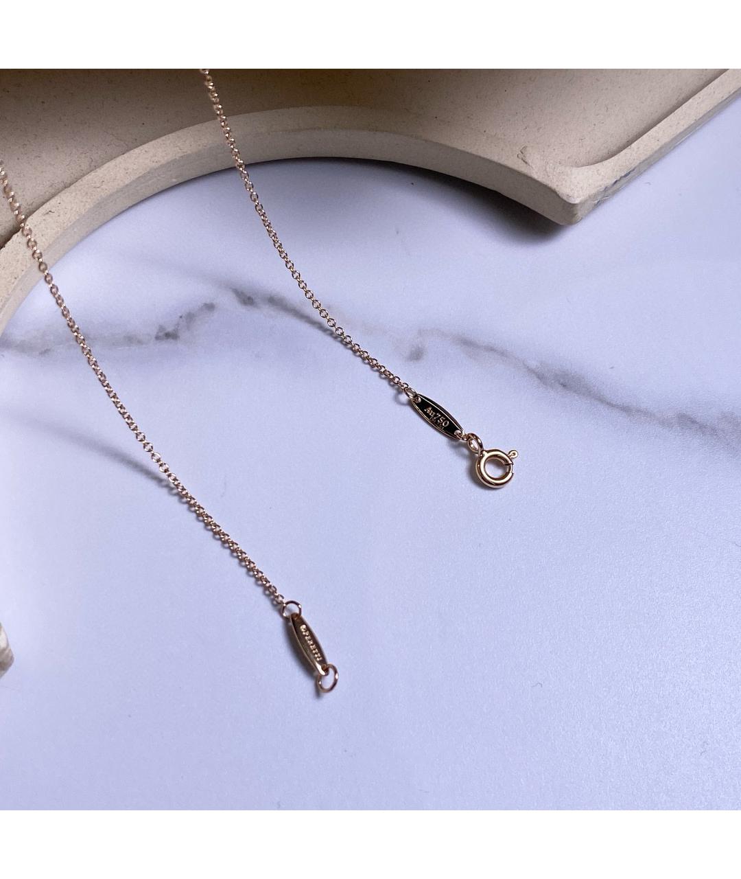 TIFFANY&CO Розовое колье из розового золота, фото 4