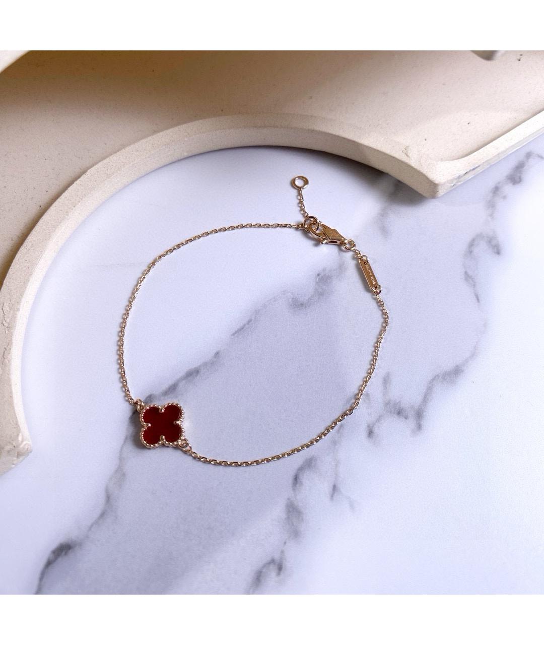 VAN CLEEF & ARPELS Красный браслет из розового золота, фото 2