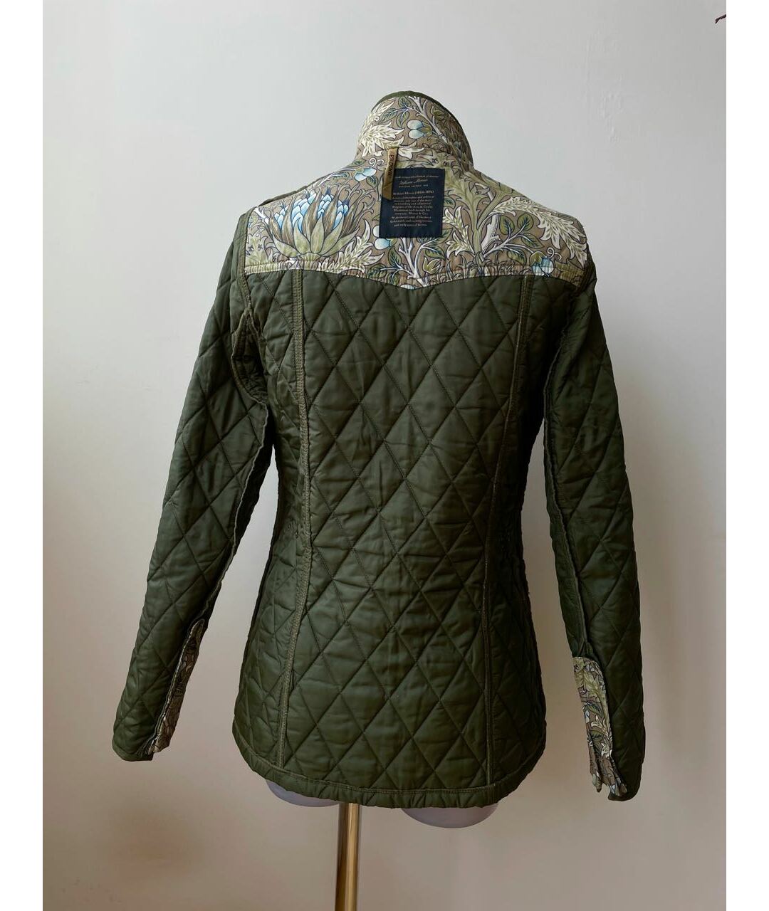 BARBOUR Зеленая полиамидовая куртка, фото 8