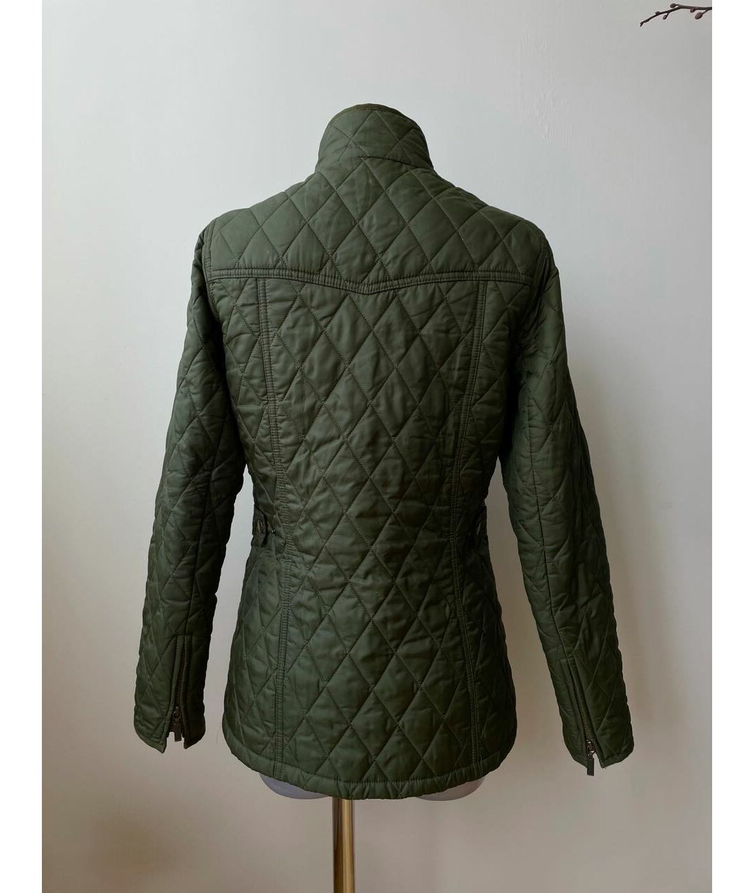 BARBOUR Зеленая полиамидовая куртка, фото 2