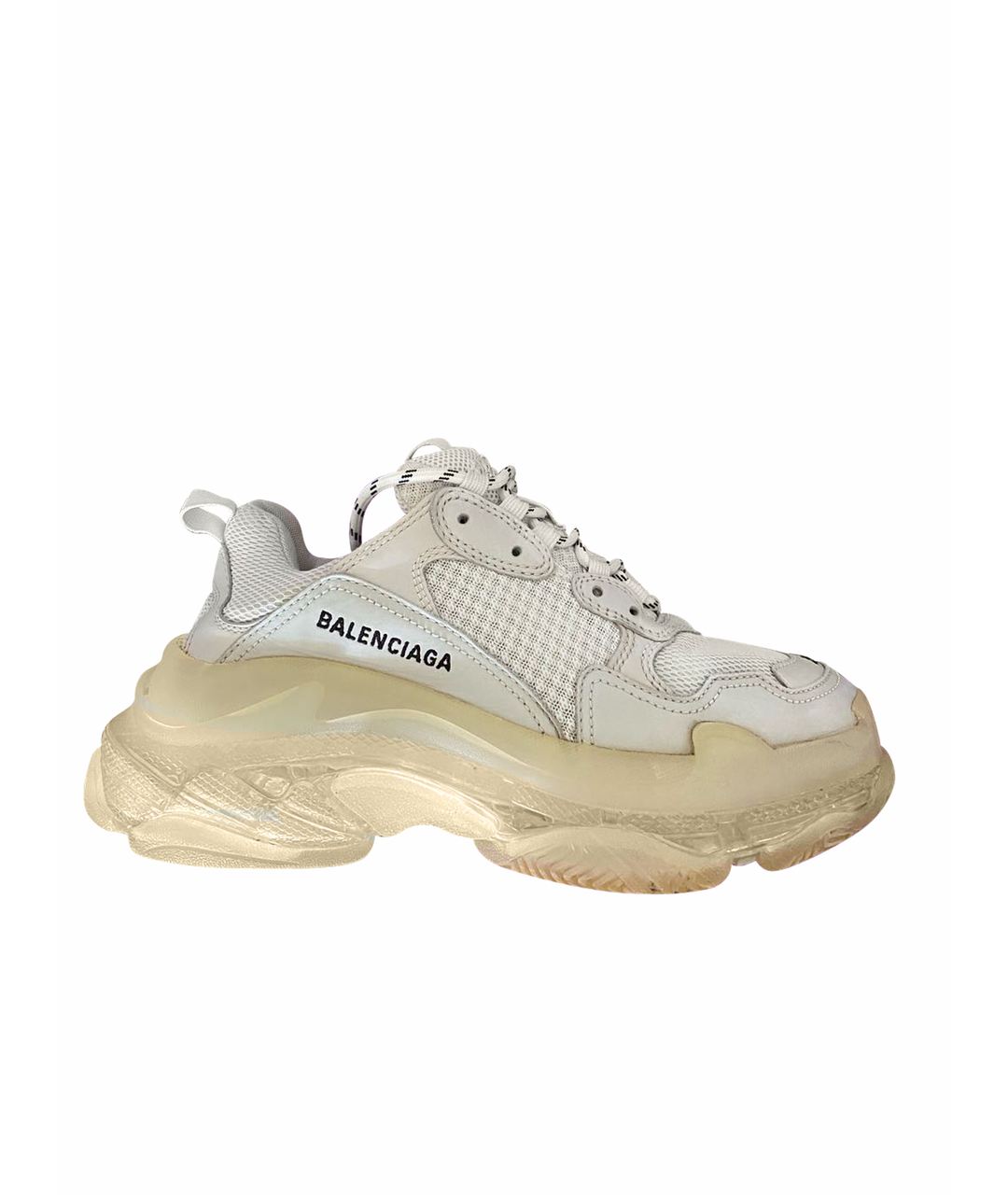BALENCIAGA Белые кроссовки, фото 1