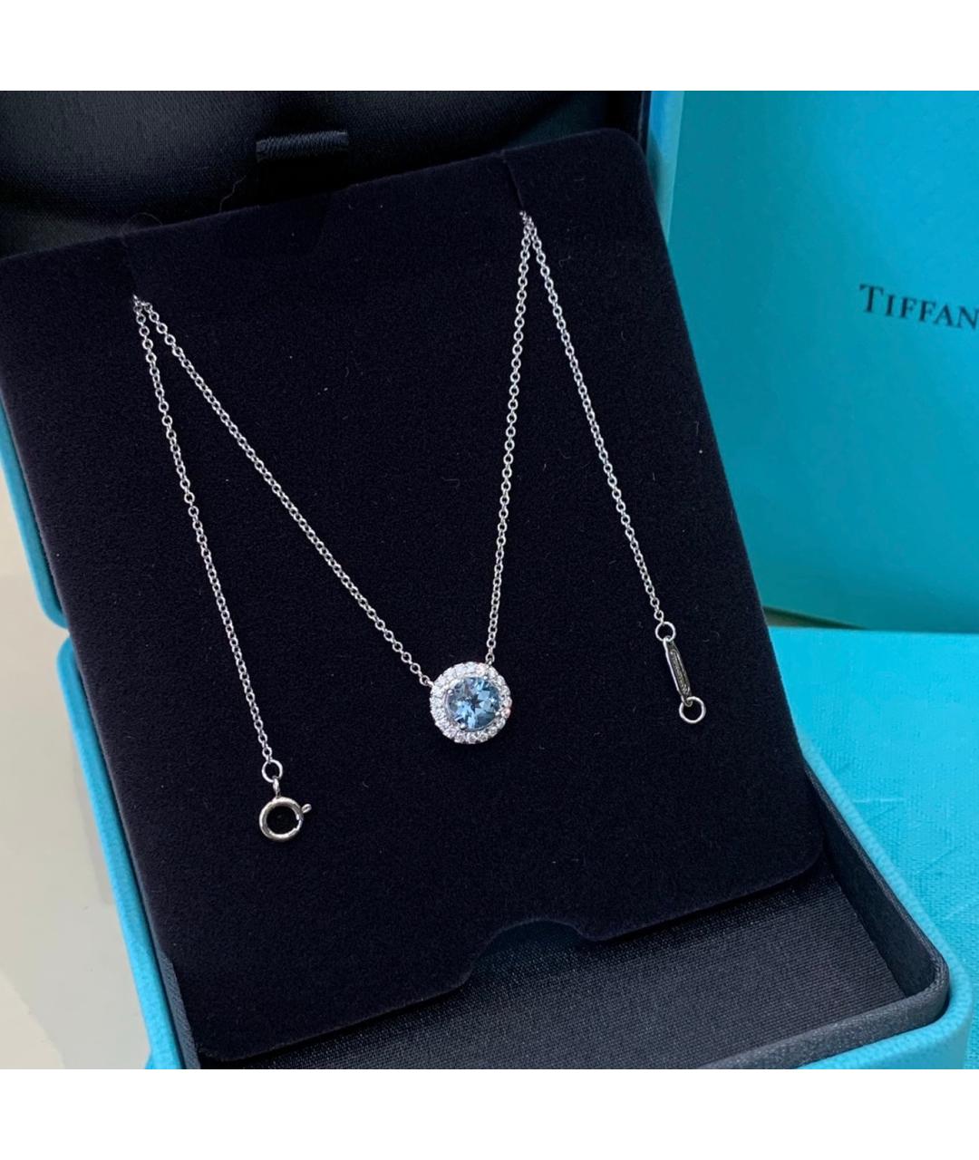 TIFFANY&CO Белое колье из белого золота, фото 2