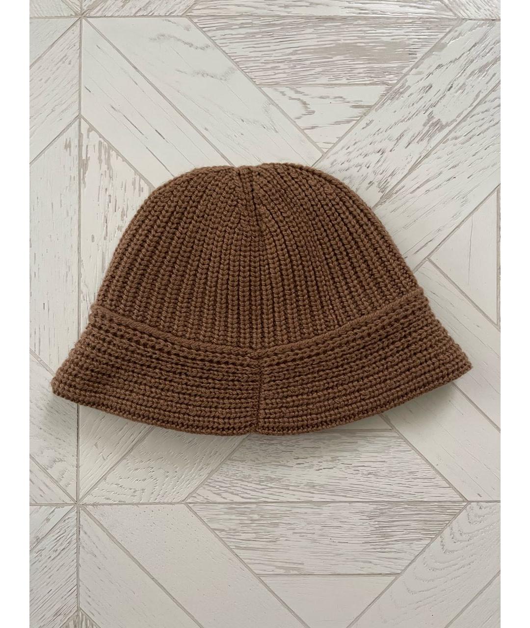 CELINE Бежевая кашемировая шапка, фото 2