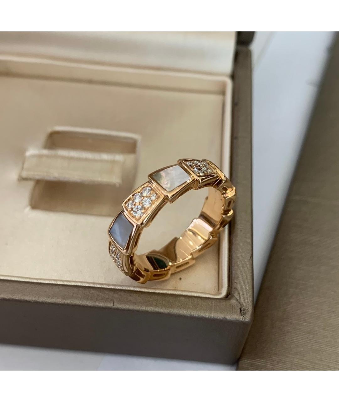 BVLGARI Розовое кольцо из розового золота, фото 4