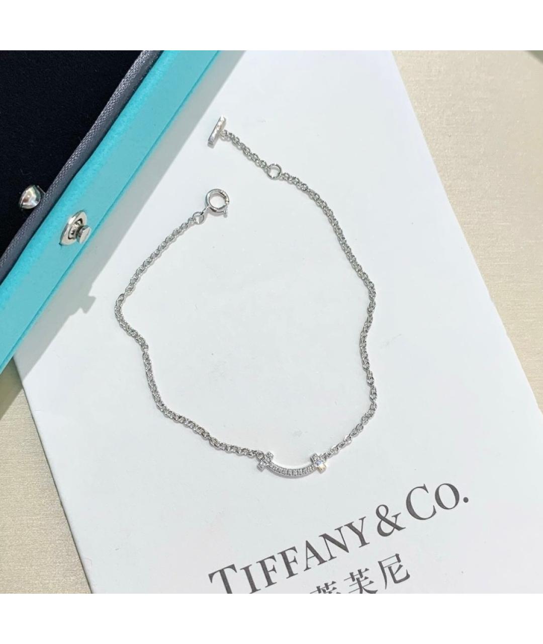 TIFFANY&CO Белый браслет из белого золота, фото 3