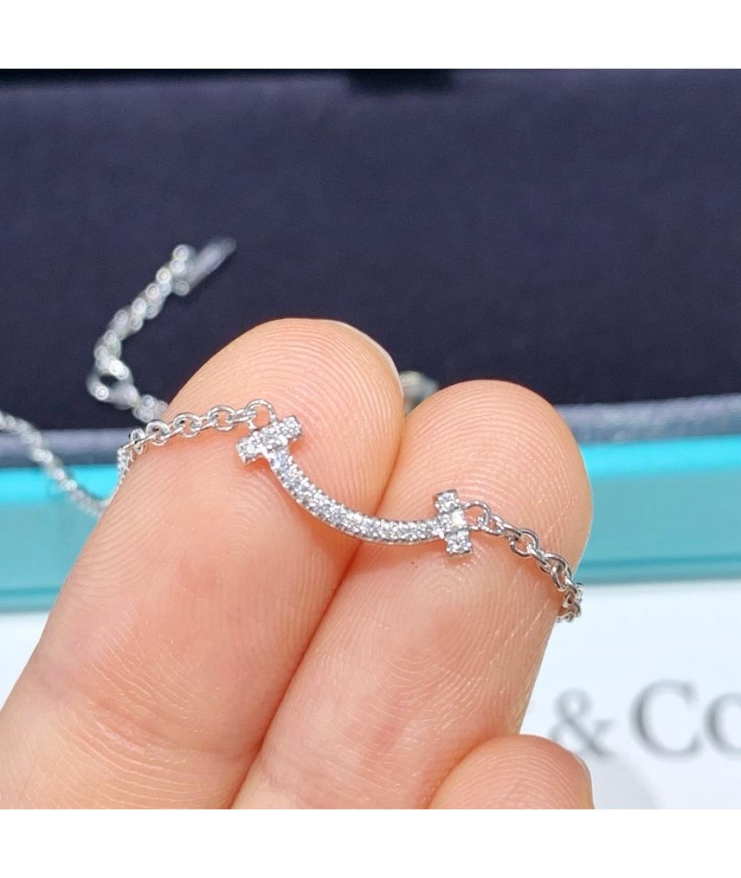 TIFFANY&CO Белый браслет из белого золота, фото 4