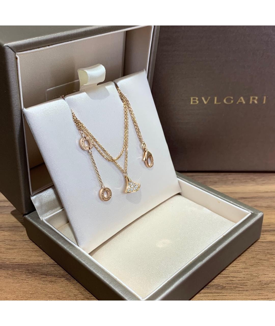 BVLGARI Розовый браслет из розового золота, фото 3