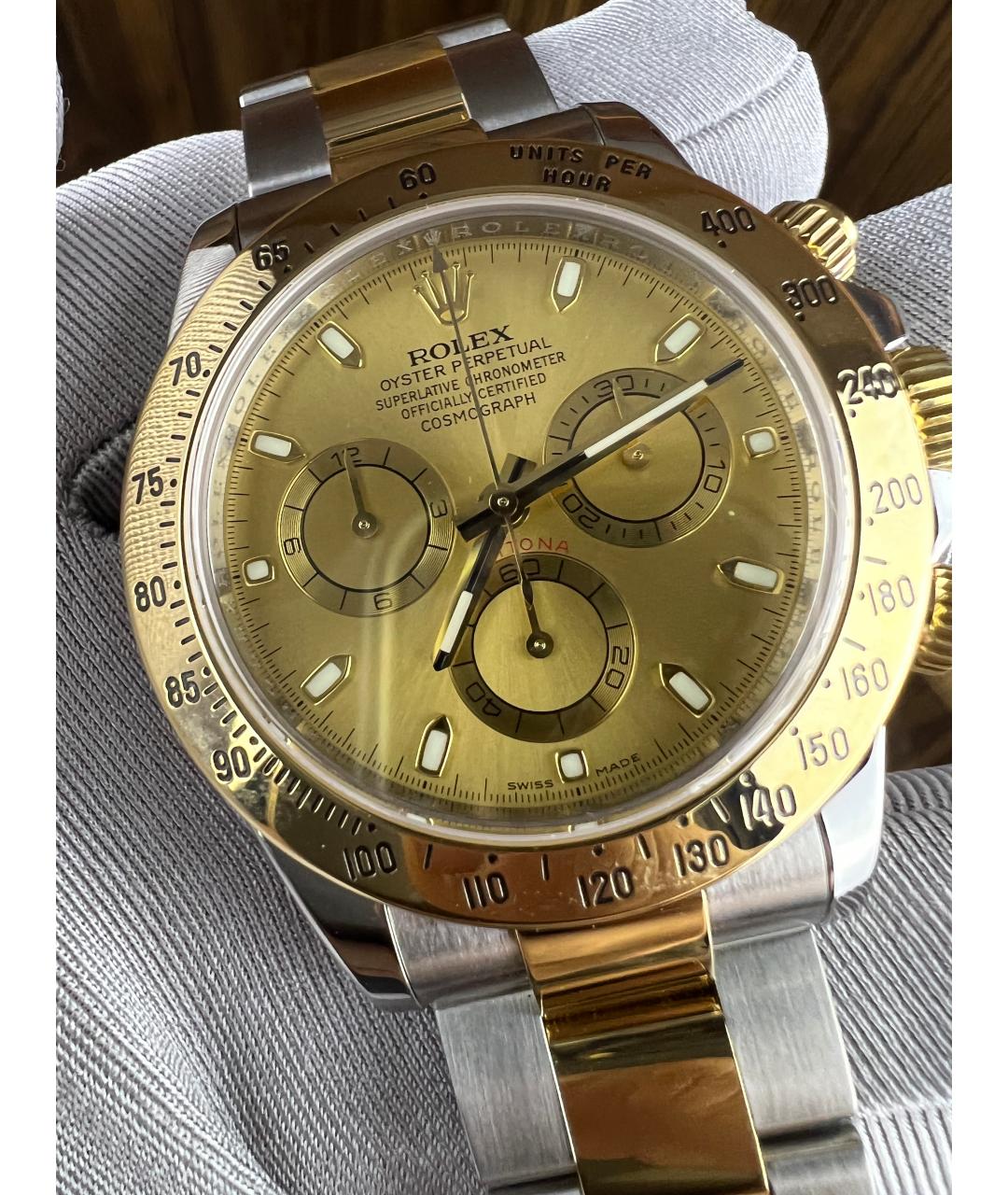ROLEX Часы из желтого золота, фото 3
