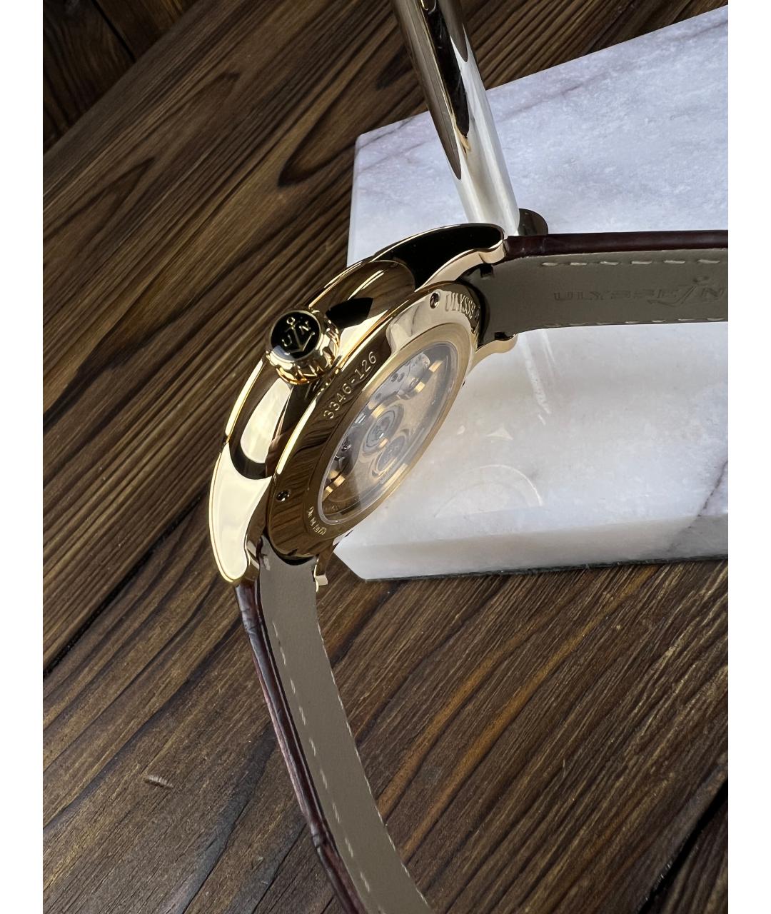 Ulysse Nardin Часы из желтого золота, фото 4