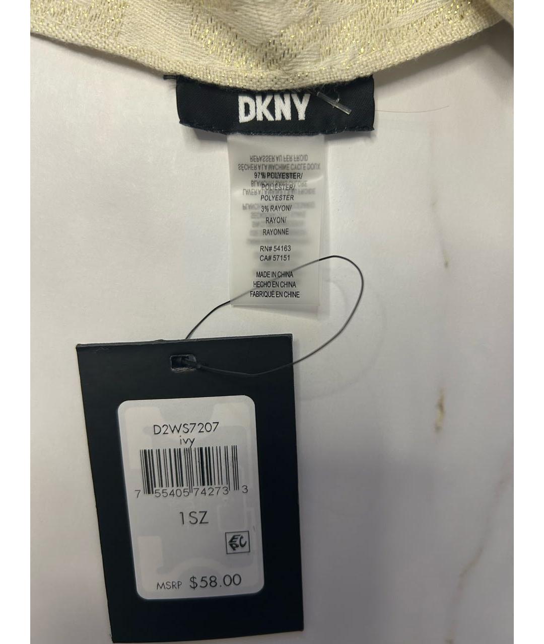 DKNY Золотой платок, фото 4