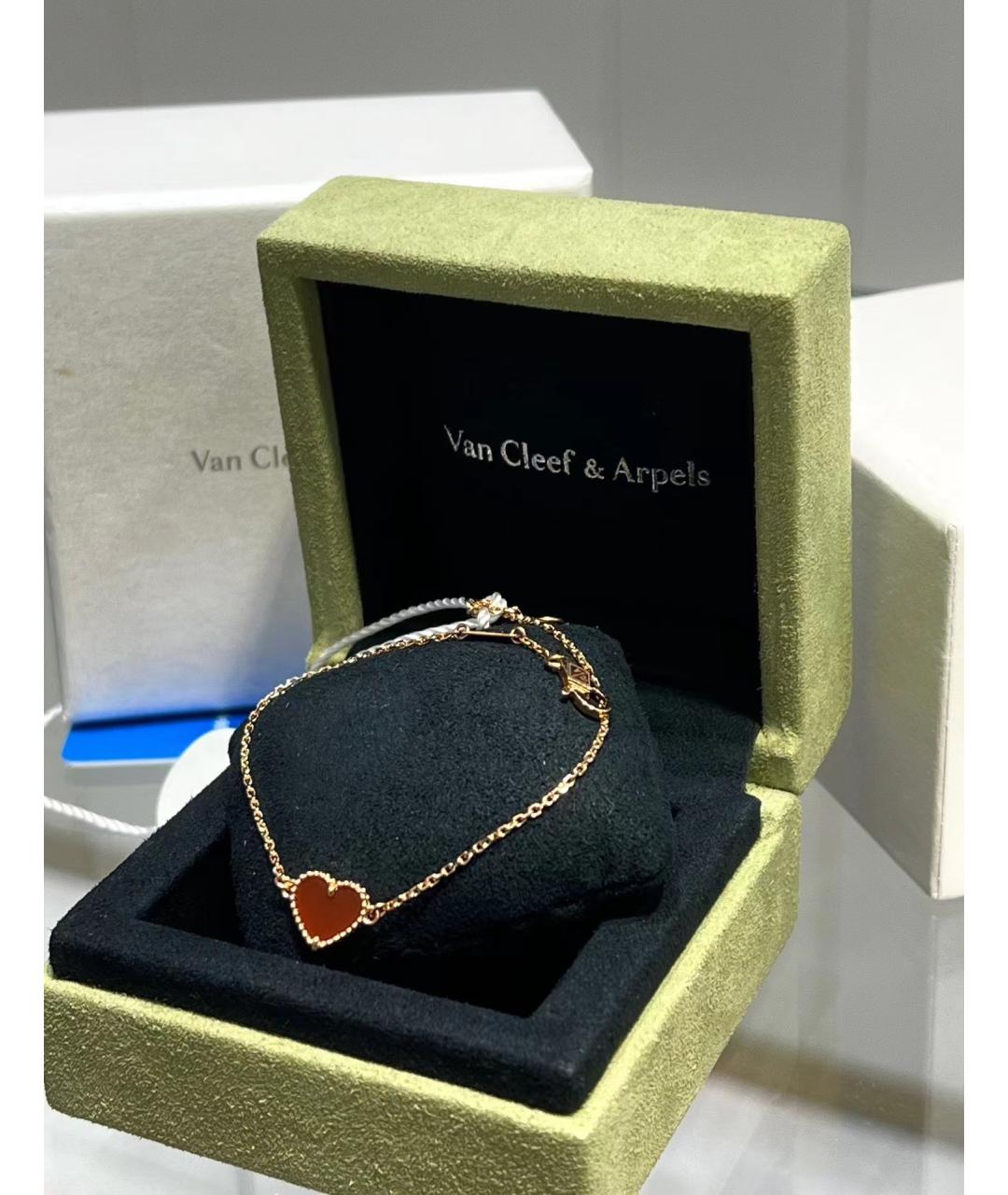 VAN CLEEF & ARPELS Красный браслет из розового золота, фото 6