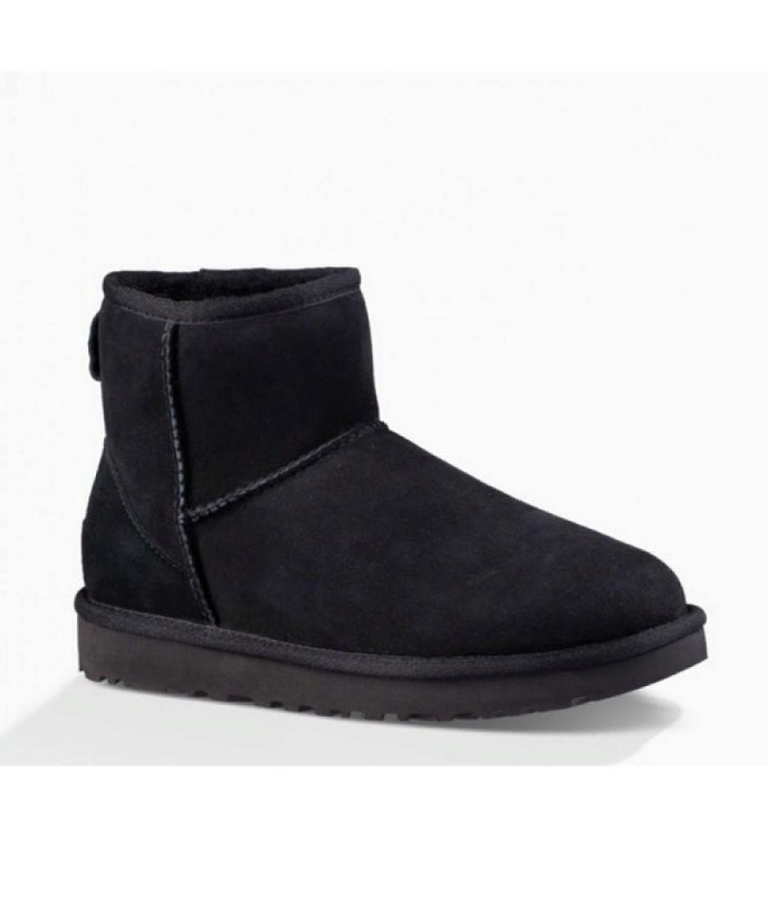 UGG AUSTRALIA Черные сапоги, фото 9