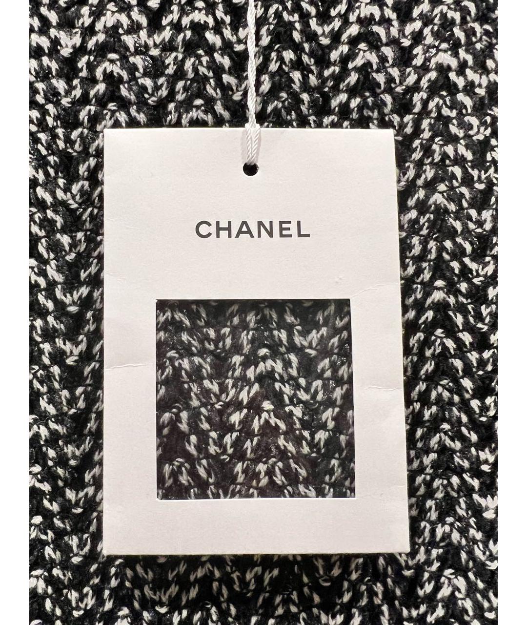 CHANEL Черный твидовый костюм с юбками, фото 5