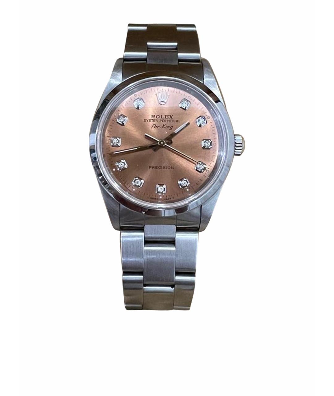 ROLEX Серебряные часы, фото 1