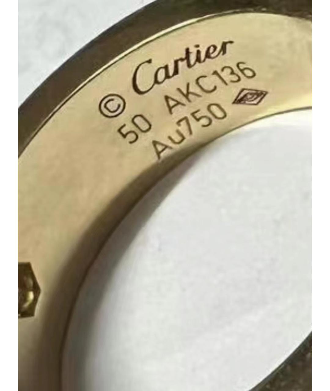 CARTIER Золотое кольцо из желтого золота, фото 3