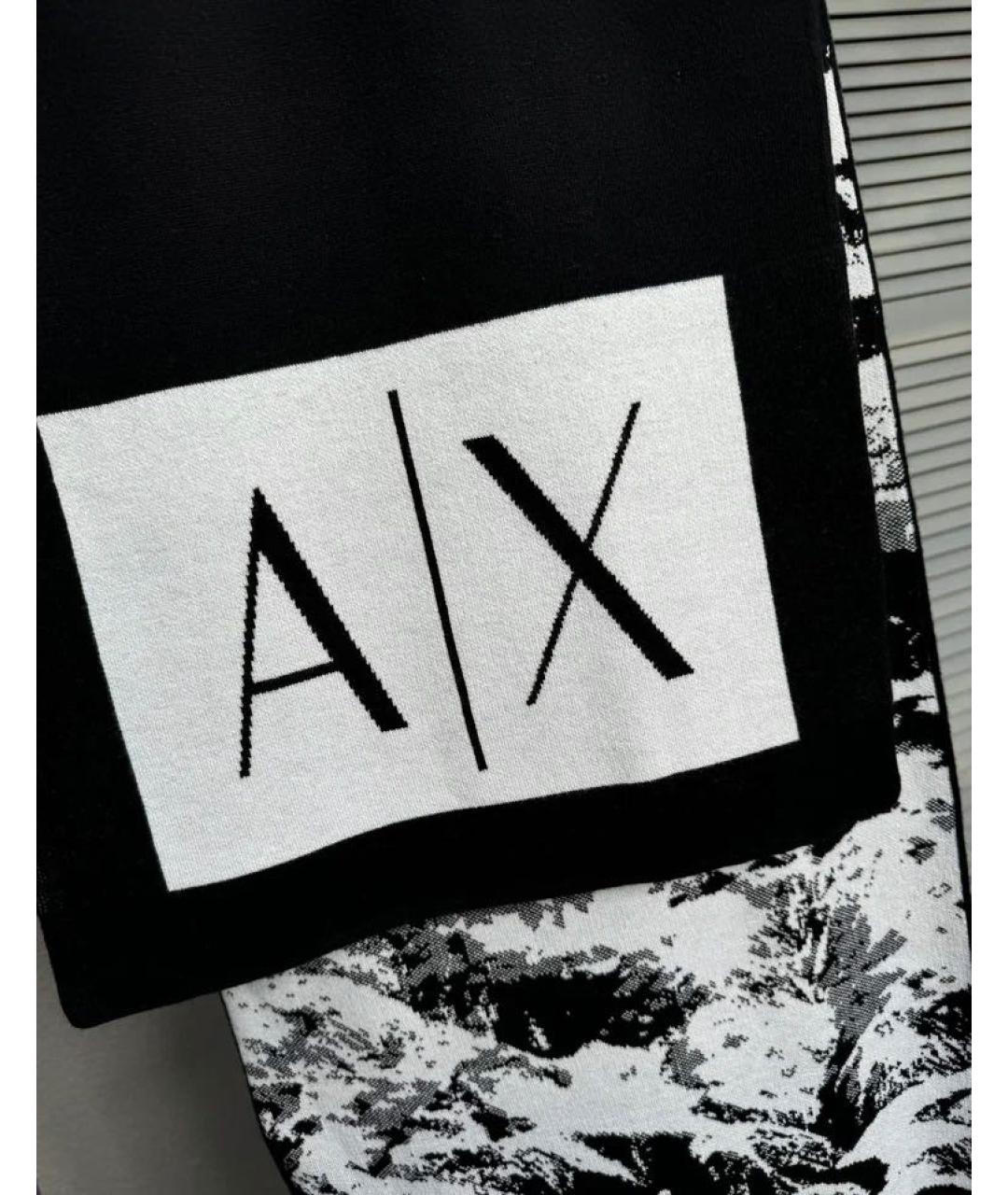 ARMANI EXCHANGE Черный шарф, фото 2